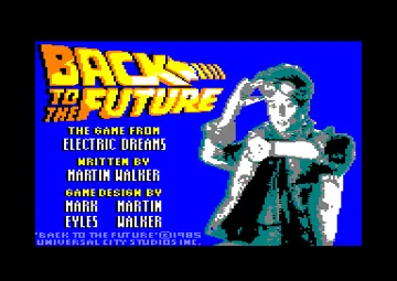 Back To The Future (UK) (1986) screen shot title